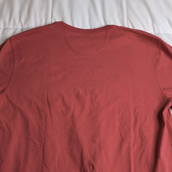 Duluth Men's Medium Standard Fit Long Tail Short Sleeve Tee Shirt in Rust, NEW - Picture 7 of 8